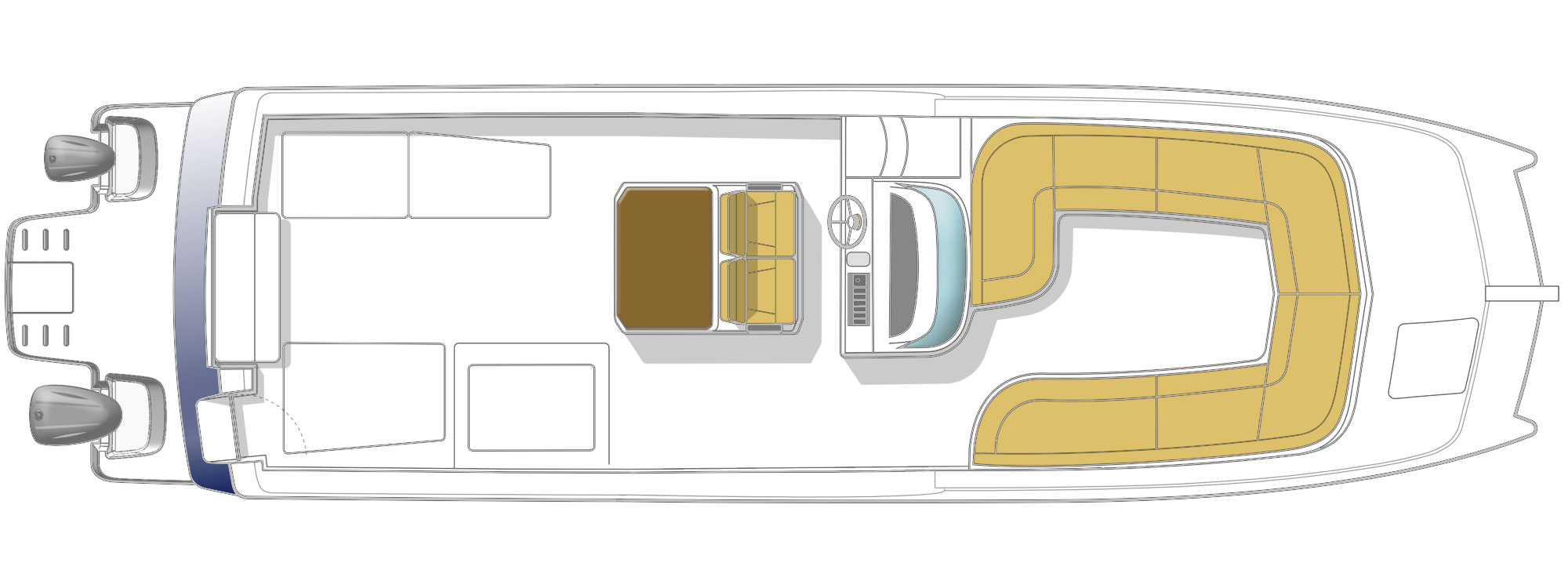 aspen deck layout diagram