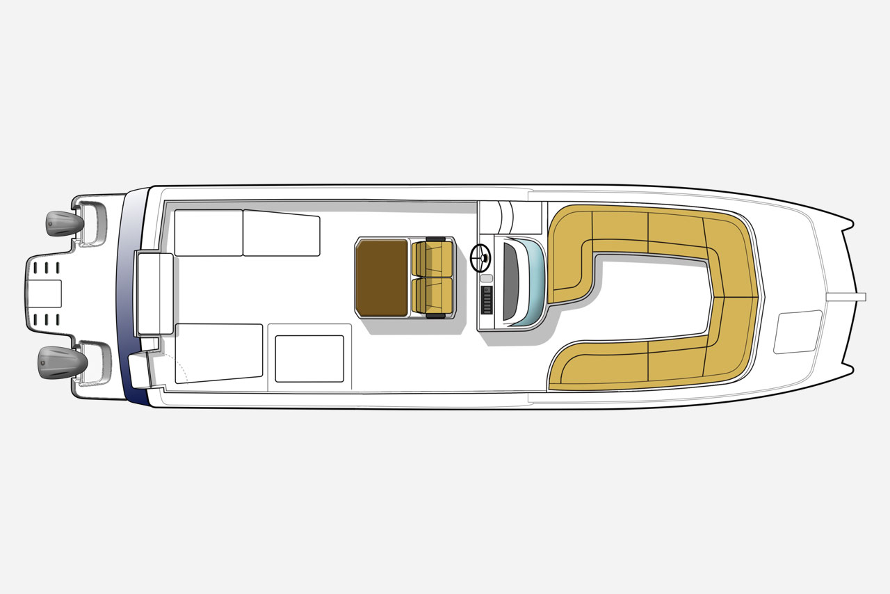 Aspen Catamaran spacious decks